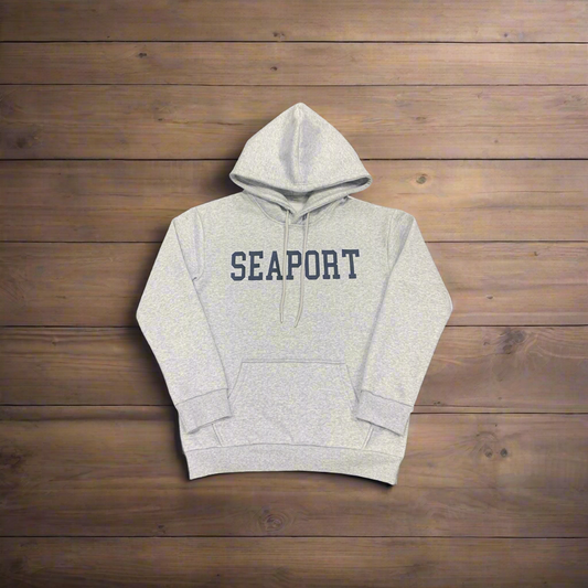 Seaport Branded Heavyweight Hoodie with Embroidered Logo