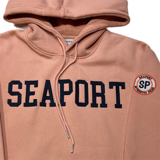 Seaport Pink Coral Heavyweight Hoodie