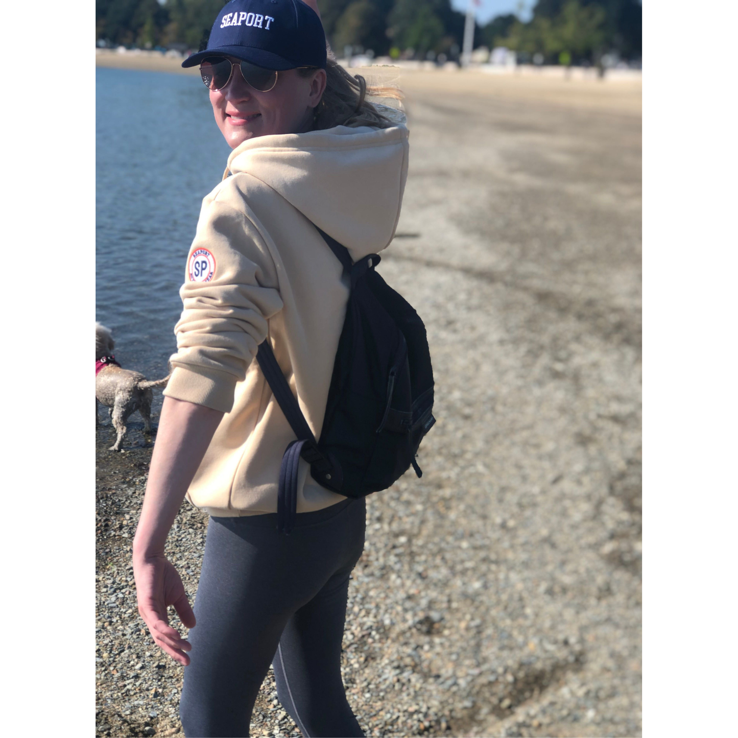 Cream Heavyweight Pullover Hoodie