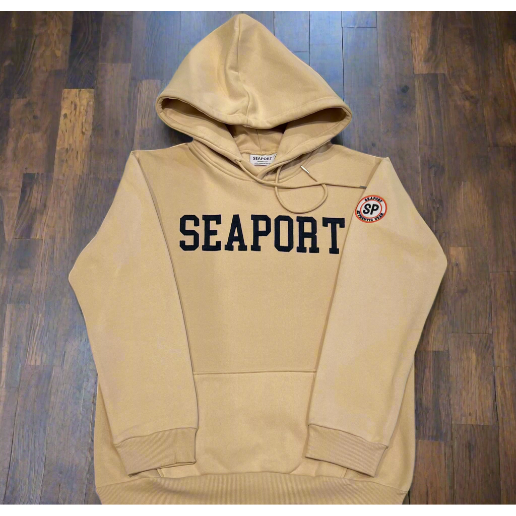 Cream Heavyweight Pullover Hoodie