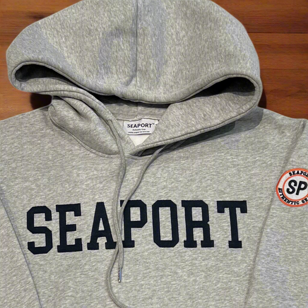 Heather Gray Heavyweight Pullover Hoodie