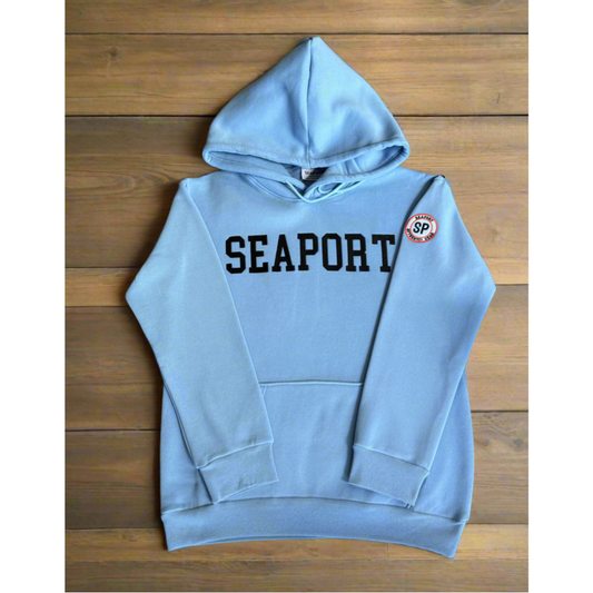Light Blue Heavyweight Pullover Hoodie