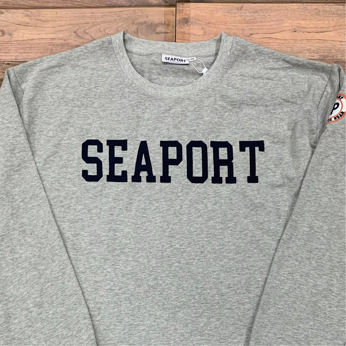 Gray Heavyweight Long Sleeve T-Shirt