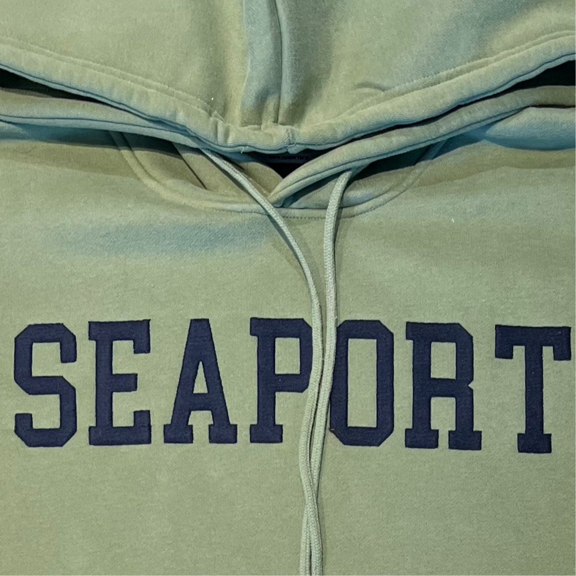 Seaport green goodie closeup detail