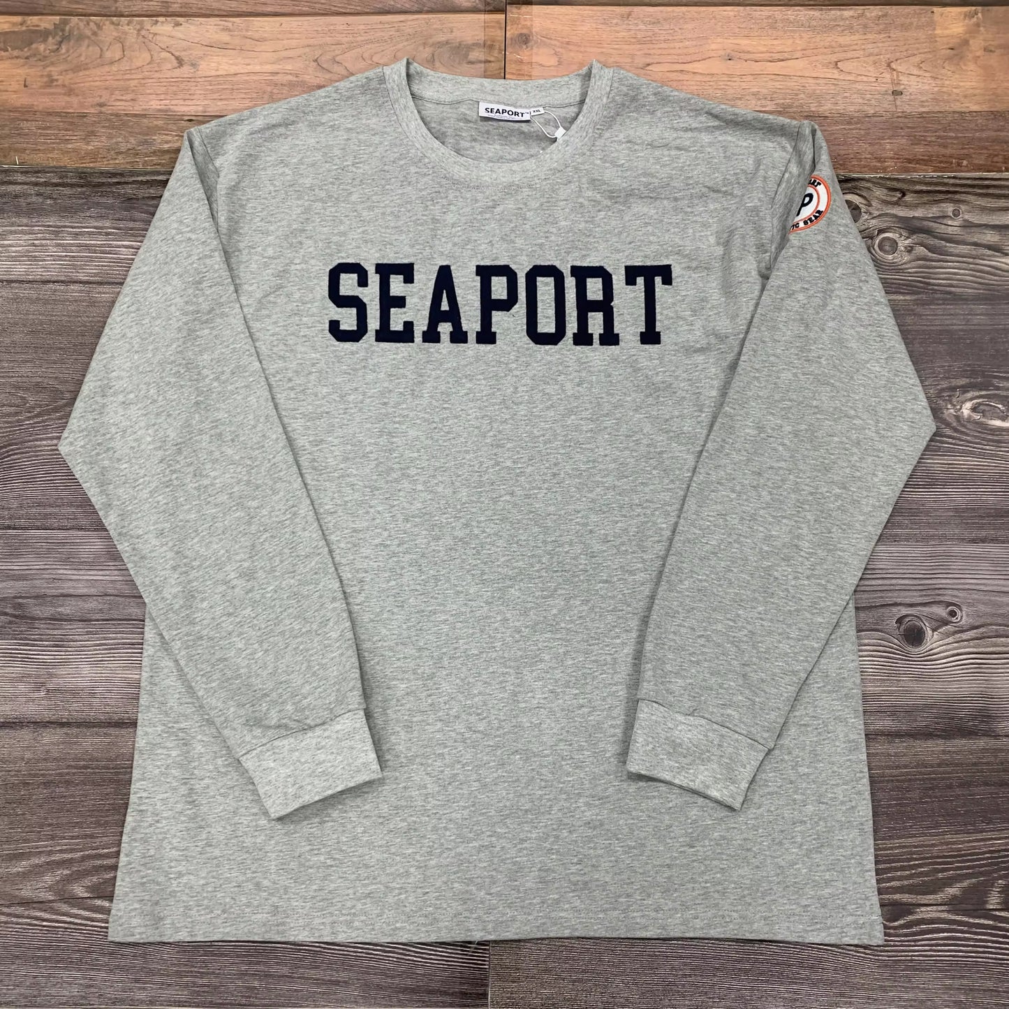 Gray Heavyweight Long Sleeve T-Shirt