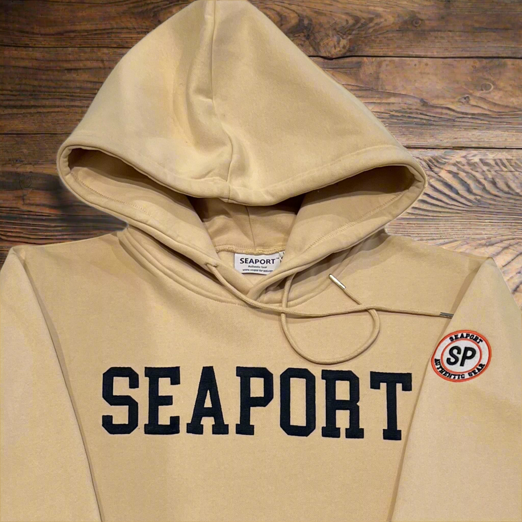Cream Heavyweight Pullover Hoodie