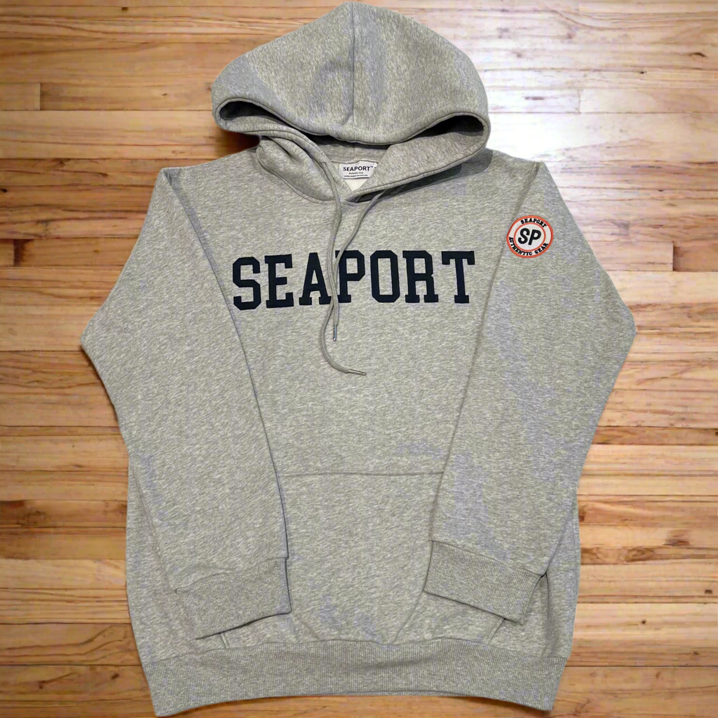 Heather Gray Heavyweight Pullover Hoodie