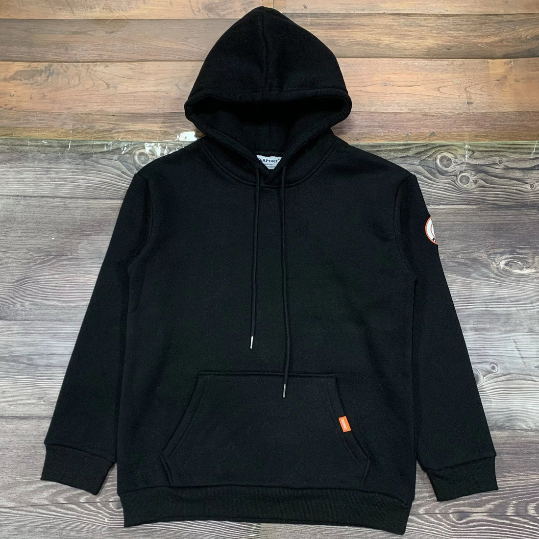 Black elements seaport hoodie 