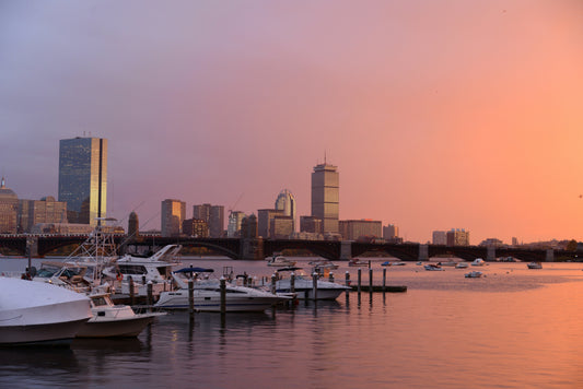 Harbor sunrise