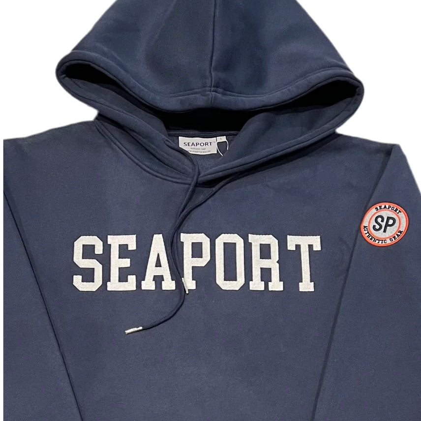 Blue seaport hoodie