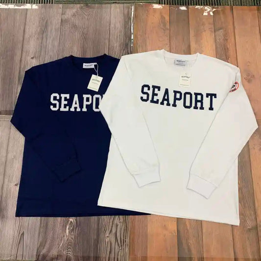 Seaport long-sleeve heavy t-shirt 
