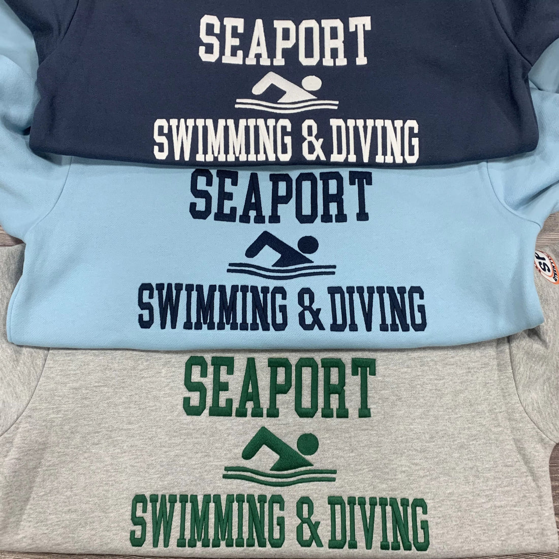 Boston Seaport sweatshirts