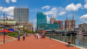 Baltimore Inner Harbor walk