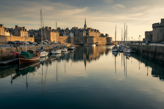 Saint Malo harbor