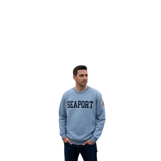 Light Blue Crewneck Sweatshirt